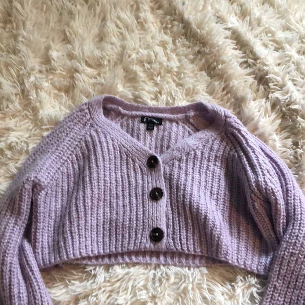 Purple sweater